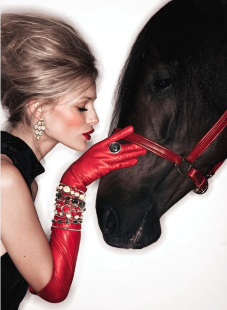 Hermes Equestrian Fashion Photo